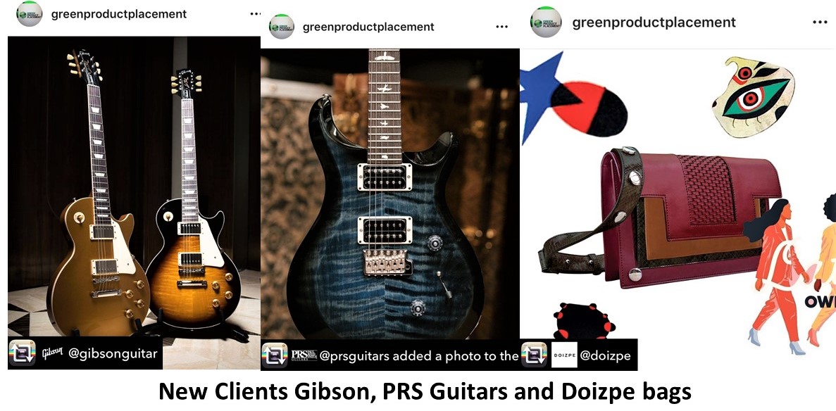 New Clients Gibson, PRS and Doizpe